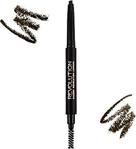 Revolution Duo Brow Pencil Medium Brown