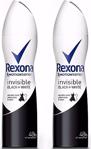 Rexona Invisible Black & White Fresh 150 Ml 2 Adet Deo Sprey