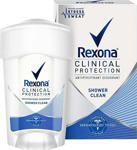 Rexona Women Clinical Protection Shower Clean 45 ml Krem Roll-On