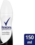 Rexona Women Invisible Black & White 150 ml Deo Sprey