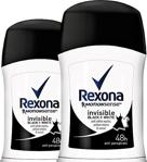 Rexona Women Invisible Black & White Diamond 40 Ml 2 Adet Deo Stick