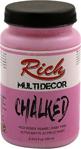 Rich Multi Decor Chalked 250 Cc Bebek Pembe Mltdcr-250-4522