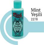 Rich Multi Surface 120 Cc Mint Yeşili 2278 Akrilik Boya