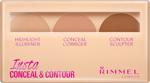 Rimmel Insta Conceal & Contour 020 Medium Kapatıcı Kontür Paleti