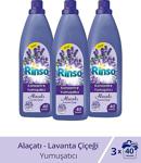 Rinso Alaçatı Lavanta Çiçeği Konsantre Çamaşır Yumuşatıcı 960 Ml X 3 Adet (120 Yıkama)