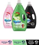 Rinso Aloe Vera 3000 Ml + Gül Suyu 3000 Ml + Kömür Siyahlığı 3000 Ml