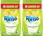 Rinso Limon Ve Karbonat 53 Yıkama 8 Kg 2'Li Paket Toz Deterjan