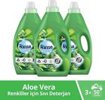 Rinso Sıvı Deterjan Aloe Vera Renkiler 3Lt 3 Adet