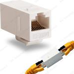 Rj45 Cat6 Konnektör Keystone Jack Dişi Dişi Ara Adaptör