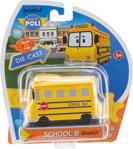 Robocar Poli Metal Araç School B Figür