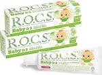 R.O.C.S. Baby 0-3 Yaş Papatya Özlü 35 Ml 2 Adet Yutulabilir Diş Macunu