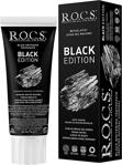 R.O.C.S. Black Edition Kömürle Beyazlatıcı Siyah 60 ml Diş Macunu