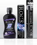 R.O.C.S. Sensation Whitening Di̇ş Beyazlatma Seti̇ 74G(Di̇ş Macunu+Di̇ş Firçasi+250Ml Ağiz Çalkalama Su