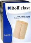 Roll Elast 6Cm X 3.5M Elastik Tıbbi Bandaj