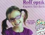 Roll Optik 3 Desenli 100'lü Kız Çocuk Göz Kapama Bandı