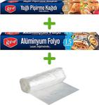 Roll-Up Çöp Poşeti + Folyo + Pişirme Kağıdı 3'Lü