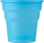 Roll-Up Mavi Plastik Meşrubat Bardağı