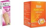 Roll Yara Bandı 10'Lu + Ocean Vitamin C 1000 Mg 30 Tablet