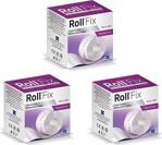 Rollfi̇x Roll Fix Elastik Sabitleme Bandı Hipoalerjenik Flaster 5 Cm X 10 M 3 Adet