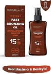 Roox Beauty Bronzlaştırıcı & Besleyici Spf 15 Fast Bronzing Oil 200 Ml
