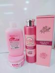 Rose 3'Lü Gül Ürünleri Seti-Gül Kremi 135 Ml-Gül Suyu 200 Ml-El Ve Vucut Losyon 200 Ml Ctiy