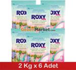 Roxy Matik Bahar Çiçekleri 2 kg 6'lı Paket Toz Sabun