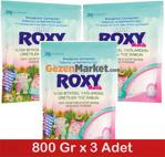 Roxy Matik Bahar Çiçekleri 800 gr 3'lü Paket Toz Sabun