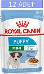 Royal Canin Mini Puppy Soslu Köpek Yaş Maması 12 Adet X 85 Gr.