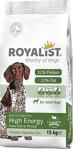 Royalist Premium Kuzu Etli Aktif Ve Hareketli Köpek Maması 15 Kg