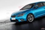 S-Dizayn Seat Leon Krom Sis Farı Çerçevesi 2 Prç. 2013-2016