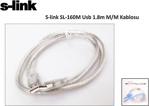 S-Link S-Link Sl-160M Usb 1.8M M/M Kablosu