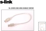 S-Link Sl-1030 Usb2.0 30Cm Am To Am Kablosu