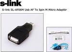 S-Link Sl-Af06M Usb Af To 5Pin M Mikro Adaptör