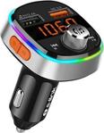 S-Link Sl-Bt235 Rainbow V5.0 Usb Tf Led Ekran Bluetooth Fm Transmitter