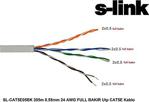 S-link SL-CAT5E05BK UTP 305 m CAT5E Kablo