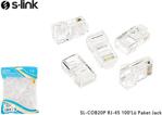 S-Link Sl-Cob20P Rj-45 100 Lü Paket Yeni Nesil Jack