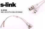 S-Link Sl-Dc562 Bnc+Dc 5.5-2.1 0.30Cm Dc 10 Paket