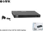 S-Link Sl-Lu6218 8 Port 4K/2K Hdmi Splitter