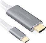 S-Link Sl-Usb-C70 1.8M 4Kx2K Gold Plated Type-C 3.1 To Hdmi Kablo