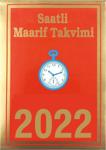 Saatli Maarif 2022 Yılı Büyük Boy Saatli Maarif Takvimi