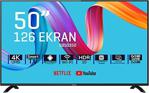 Saba Sb50350 4K Ultra Hd 50" 127 Ekran Uydu Alıcılı Android Smart Led Tv