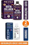 Saç Bakım Seti- Revox Biotin & Collagen & At Kuyruğu Bitki Özlü Şampuan + Kalıntı Giderici Şampuan