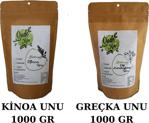 Sadekuru Glutensiz Çiğ Karabuğday (Greçka) Unu 1000 Gr Glutensiz Kinoa Unu 1000 Gr