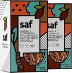 Saf Nutrition Kakaolu & Keçiboynuzlu Karabuğday Granola, 250 Gr X 2