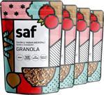 Saf Nutrition Tahinli & Yaban Mersinli Granola, 45Grx4