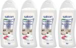 Saloon Beyaz Sabun 500 ml x4 Adet Duş Jeli