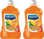 Saloon Mango 4 lt 2'li Paket Sıvı Sabun