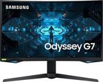 Samsung 27" Odyssey G7 1Ms 240Hz 2K Qled Hdr600 1000R Rgb (Hdmi-Dp) G-Sync Oyuncu Mon.