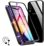 Samsung Galaxy A70 A50 A30 A10 M30 M20 M10 Mıknatıslı Cam Kılıf