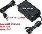 Samsung Moni̇tör Uyumlu Adaptör 14 Volt 2.5 Amper